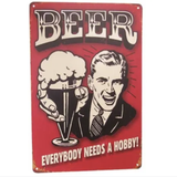 Art Tin - Beer Hobby