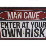 Art Tin - Mane Cave Risk