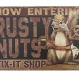 Art Tin - Rusty Nuts