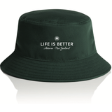 Life is Better - Snowflake Bucker Hat