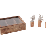 Aluminium Wine Bottle Stoppers S/3