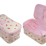 Cherry Flower - Double Zip Utility