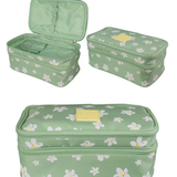 Olive Daisy - Double Zip Utility