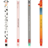 Erasable Gel Pen - Farm Sweet Farm / Set of 4