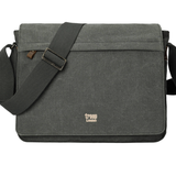 Classic Flap Front Messenger Bag - Green
