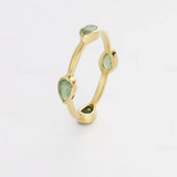 Ellie Ring - Green Aventurine