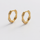 June Huggie-Earring