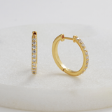 Catalina Hoop-Gold Earring
