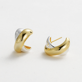 Freya Hoop - Gold/Silver