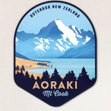 Aoraki MT Cook - Fridge Magnet