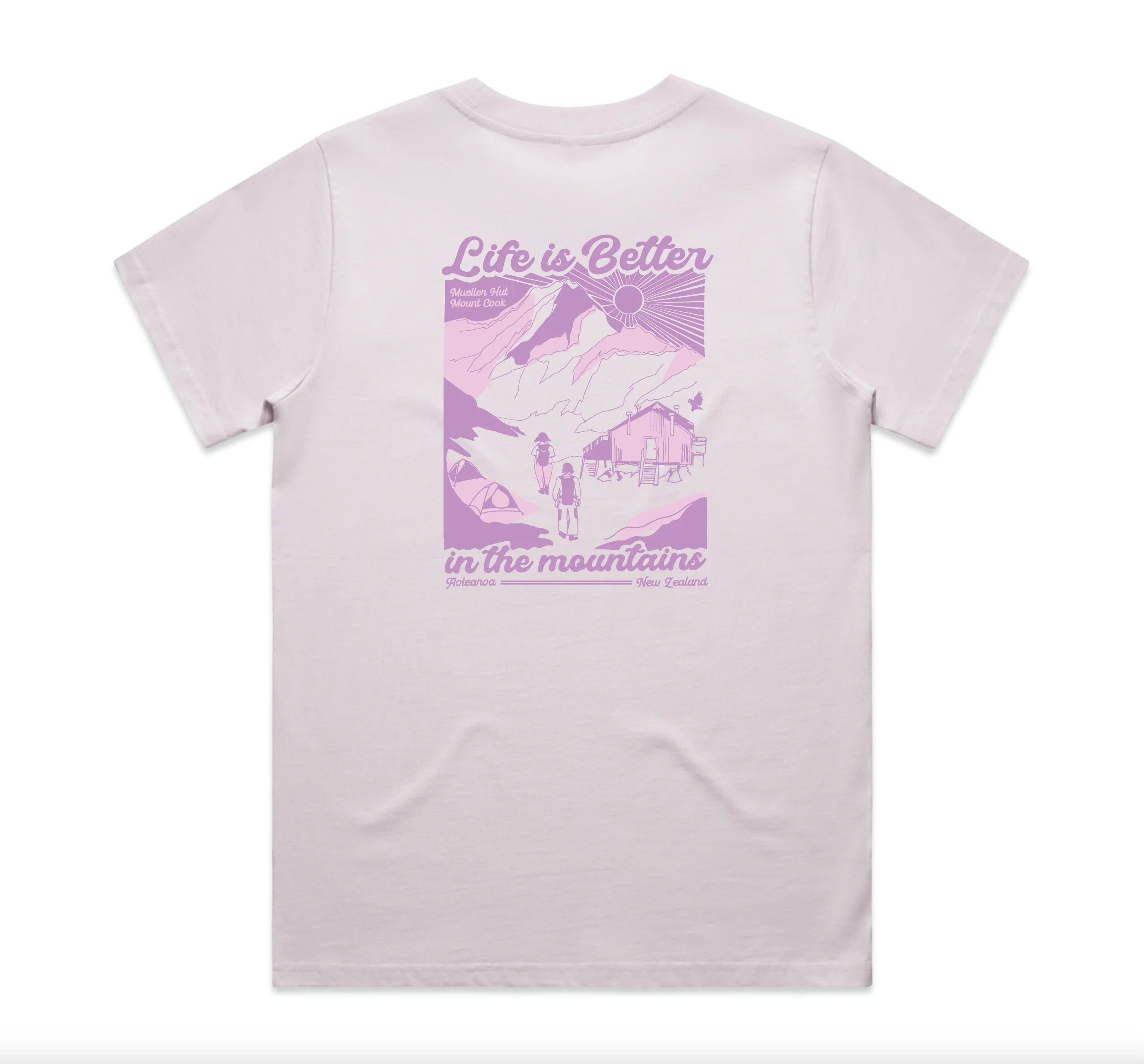 Life is Better - Mueller Hut - Women's Tee