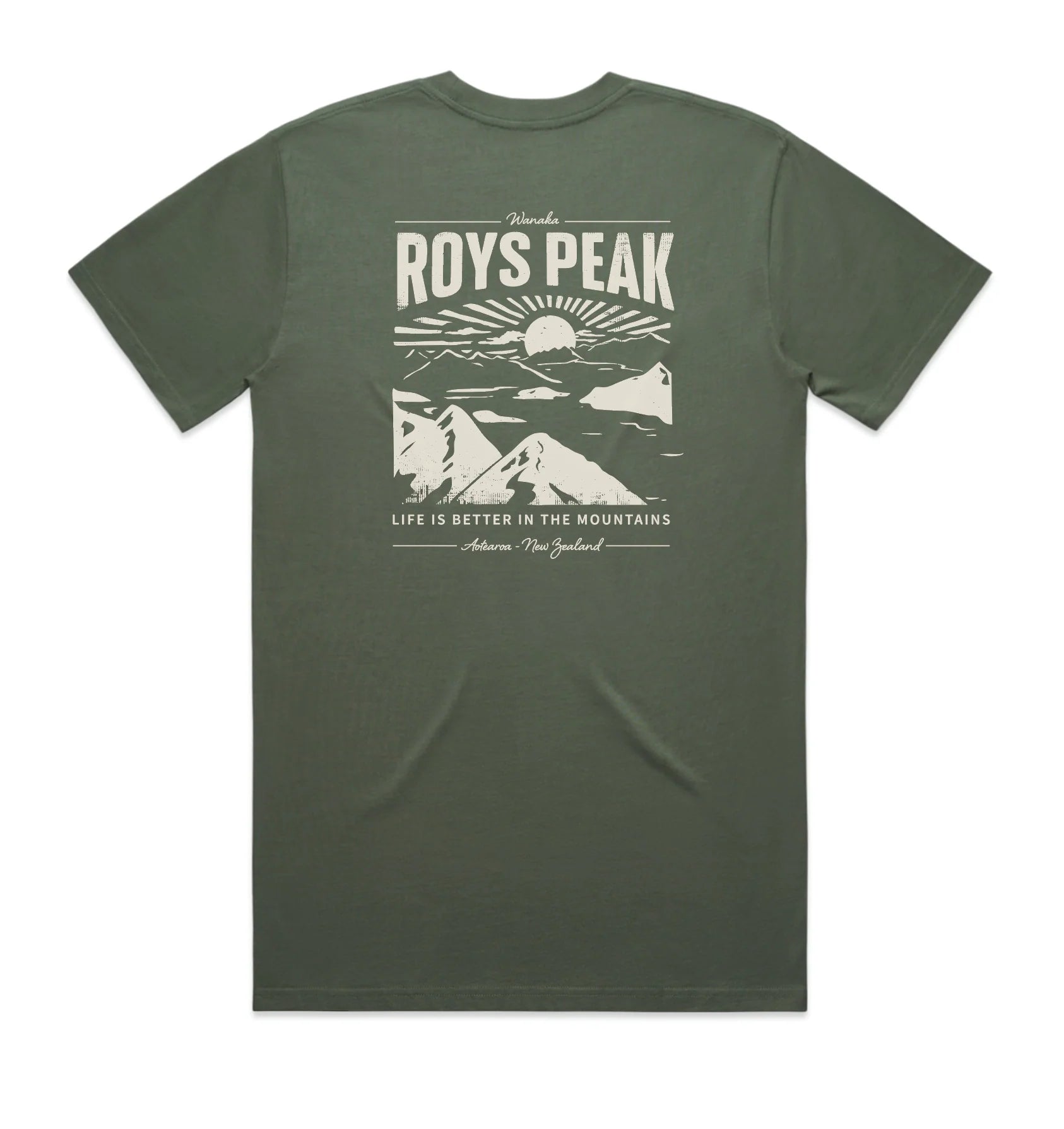 Life is Better - Roys Peak - Mens Tee