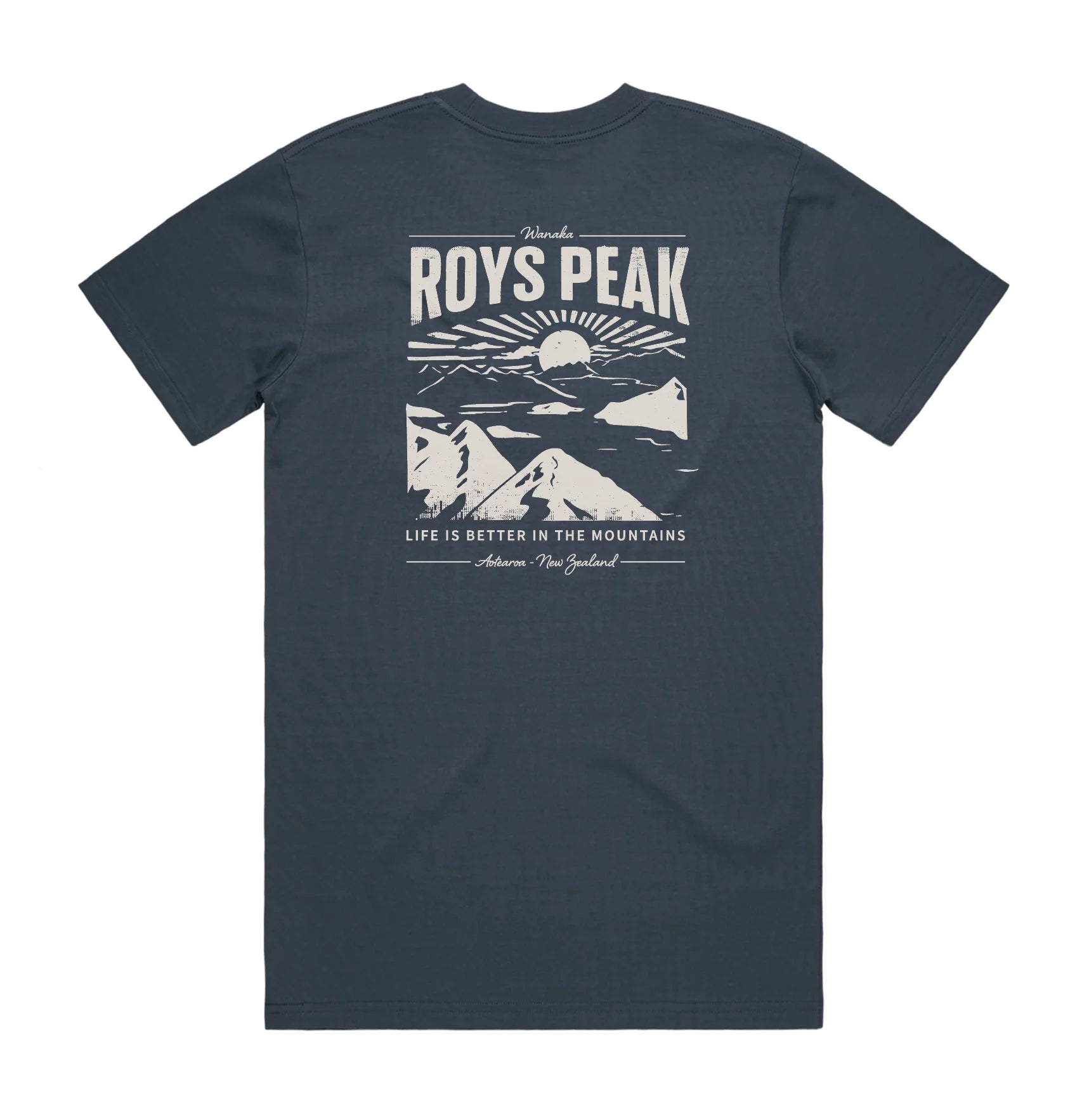 Life is Better - Roys Peak - Mens Tee