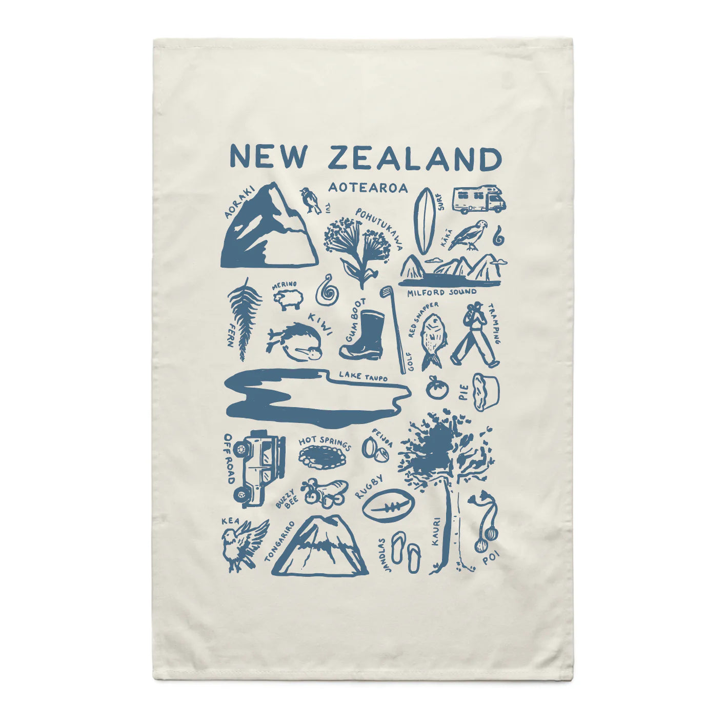 New Zealand Tea Towel