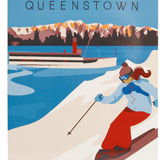 Metal Postcard - Queenstown