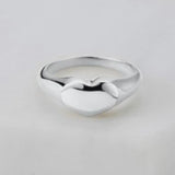 Heart Ring / Silver