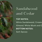 Room Spray 50ml - Sandlewood & Cedar