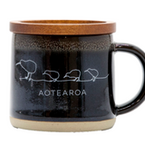 Glazed Ceramic Espresso Mug - Kiwi