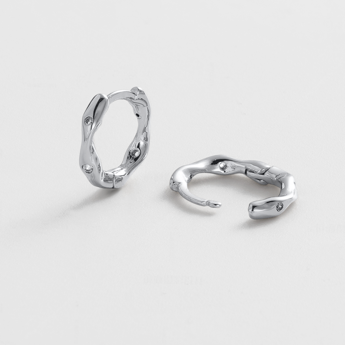 June Huggie-Earring