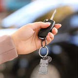 Enamel Key Ring - Kitty