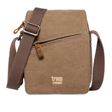 Classic Small Zip Front Cross Body Bag