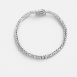 Dani Tennis Bracelet - Silver - 16.5cm