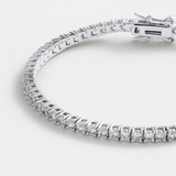 Dani Tennis Bracelet - Silver - 16.5cm