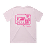 Flair - Sardines Tee - Orchid - Hot Pink