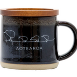 Glazed Ceramic Espresso Mug - Kiwi