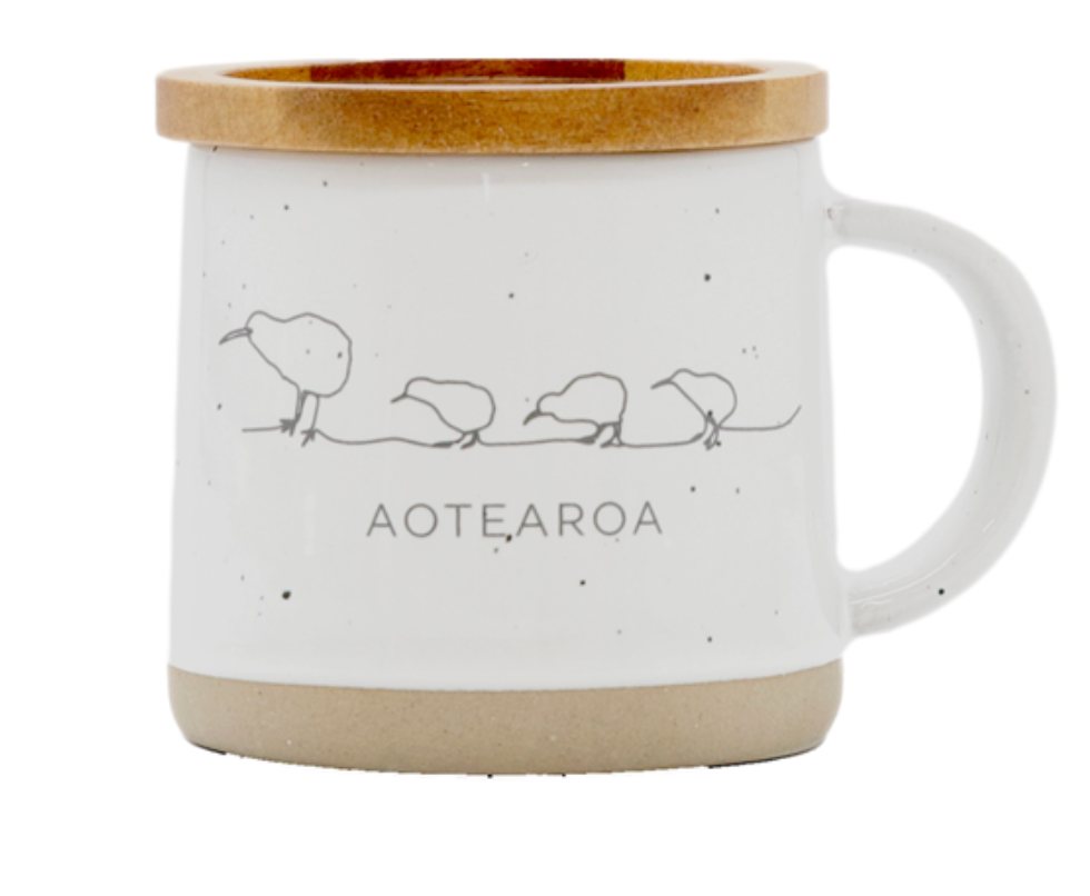 Glazed Ceramic Espresso Mug - Kiwi