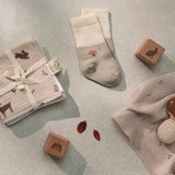Socks Set of 2 - Mushroom