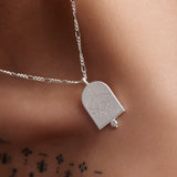 Sagittarius Zodiac Necklace - Silver