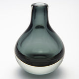 Glass Bud Vase - Smoke - 15cm