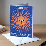 Card - Happy I Know You