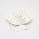 Organic Muslin Sun Hat - Enchanted Garden