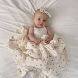 Organic Muslin Swaddle Enchanted Garden