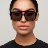 Otra Sunnies - Tame - Black/ Smoke