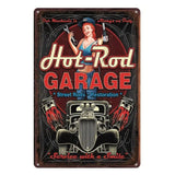 Hot Rod - Metal Wall Art