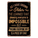 Older You Get Metal Wall Art