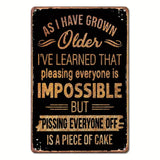 Older You Get -  Metal Wall Art