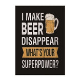 Superpower Raised -  Metal Wall Art
