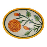Soap Dish Orange Dahlia