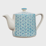 Teapot Blue Flora