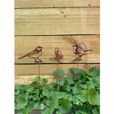 Garden Decoration - Robin on Stick - 37cm