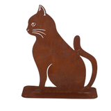 Garden Decoration - Cat Sitting