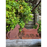 Garden Decoration - Cat Sitting