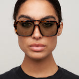 Otra Sunnies - Tame - Tort/ Light Green