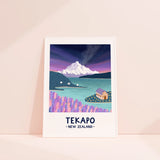 Tekapo In Pastel - Print A4