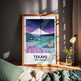 Tekapo In Pastel - Print A4