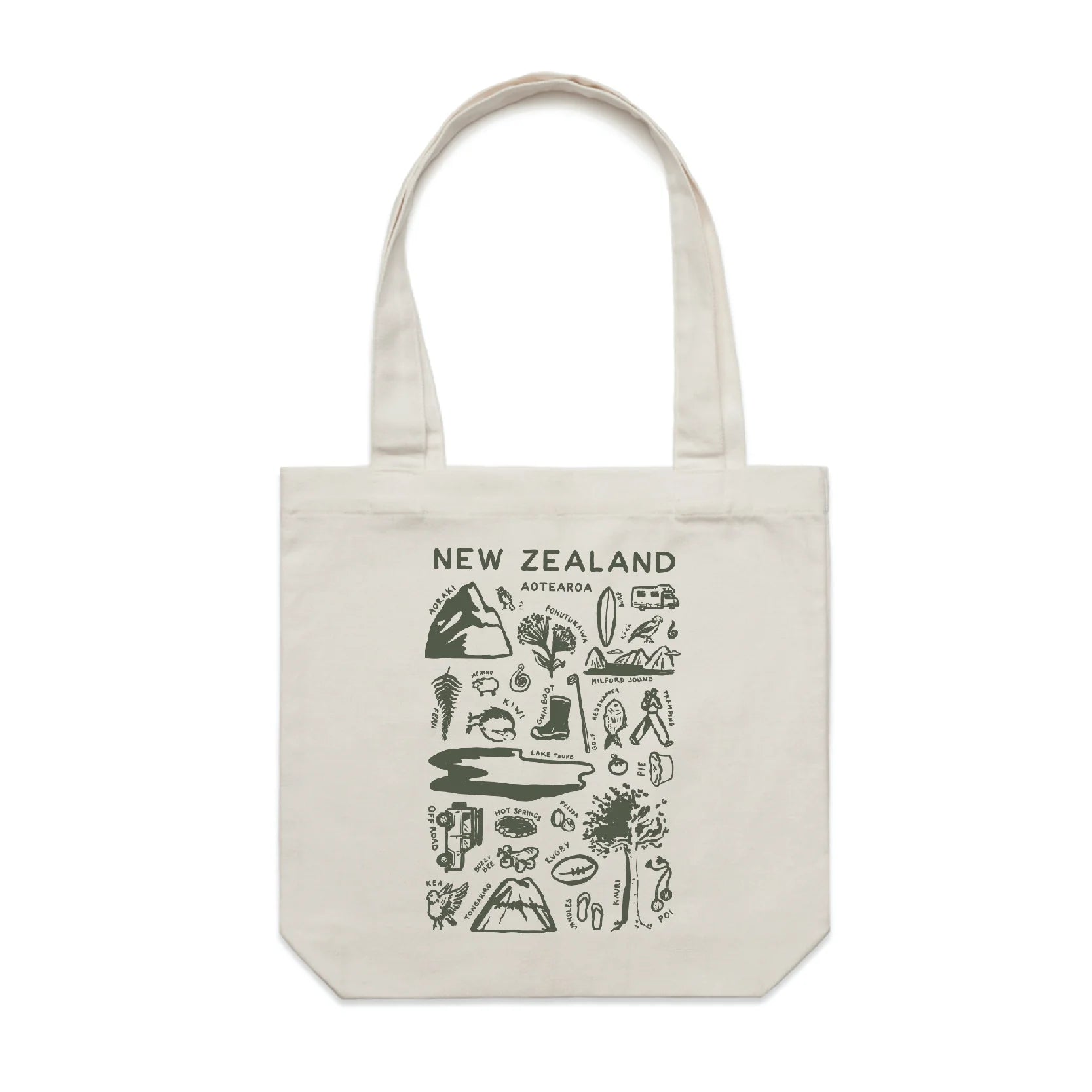New Zealand Tote Bag